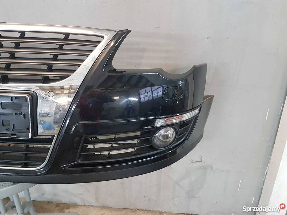 ZDERZAK PRZEDNI GRILL SPRYSKI PDC PASSAT B6 LC9X mazowieckie