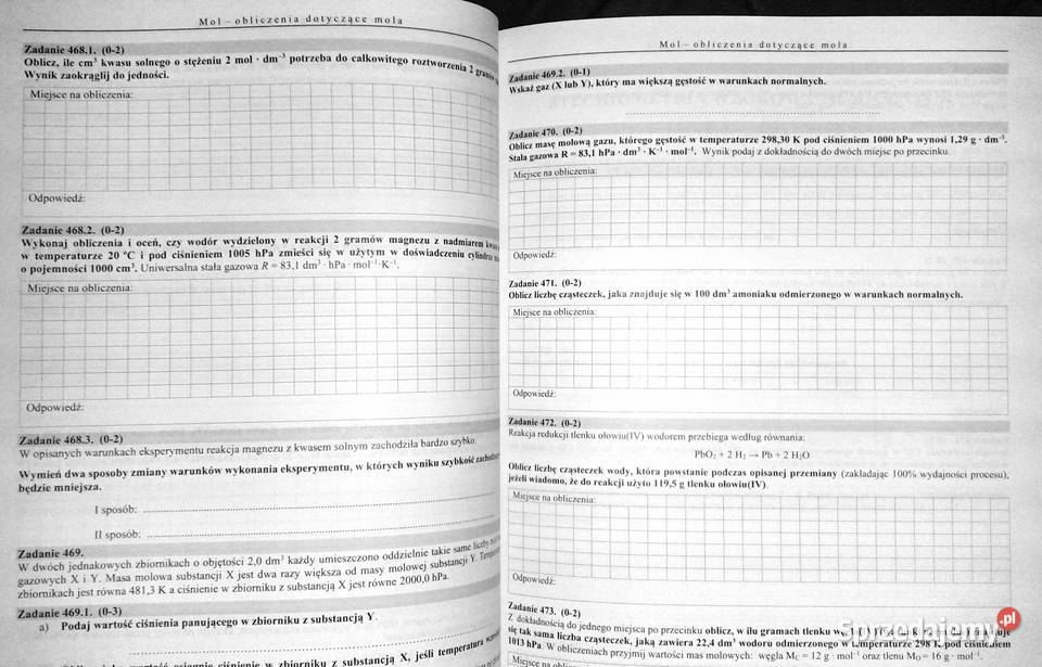 Chemia Zbiór zadań maturalnych Dariusz Witowski Chełm