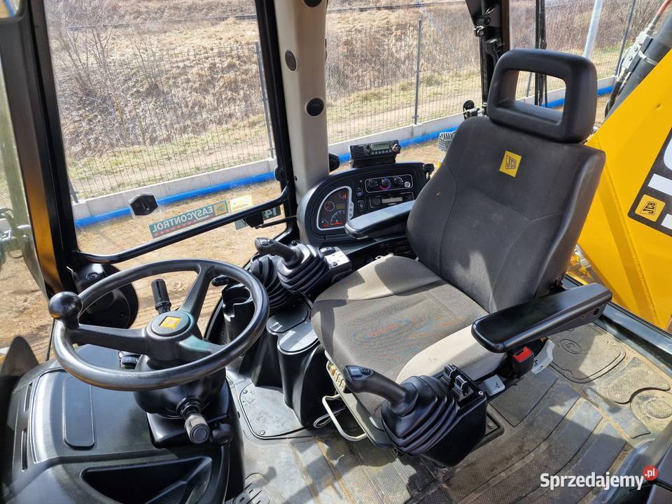 JCB 4CX BOGATE WYPOSAŻENIE JOYSTICK KLIMA Płoty