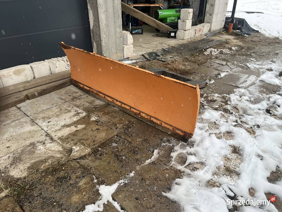 Plug do śniegu SNUTEC skrętny do wózka ładowark