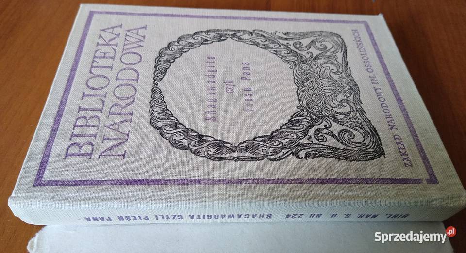 Bhagawadgita czyli Pieśń Pana przekł Joanna twarda z obwolutą Gdańsk sprzedam