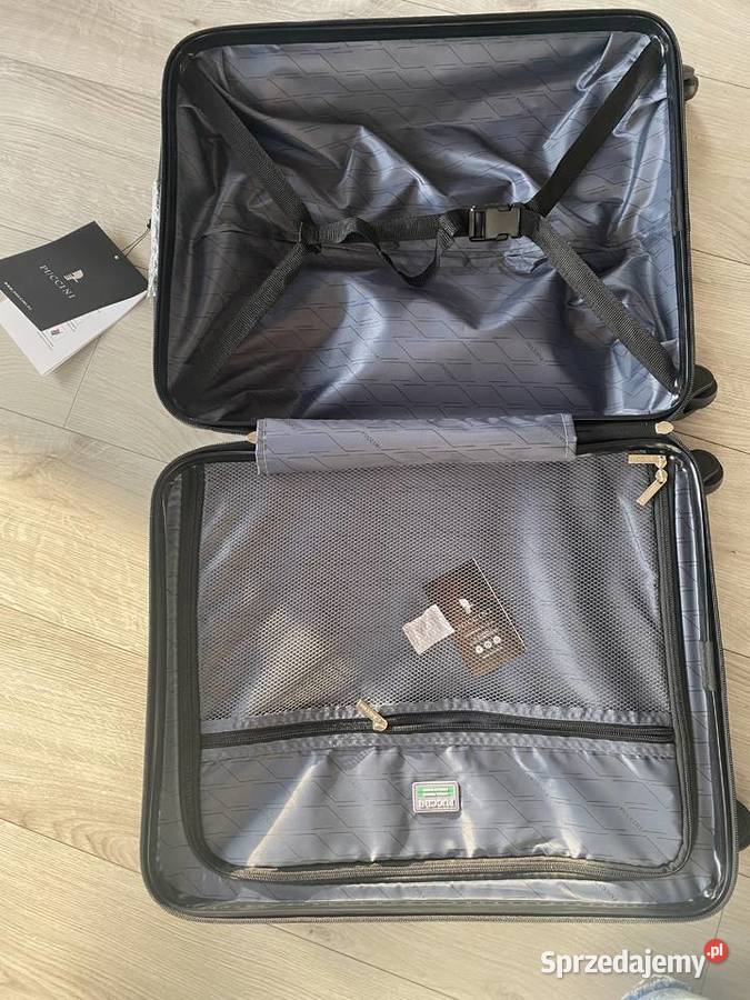 Walizka Puccini czarna Turystyka