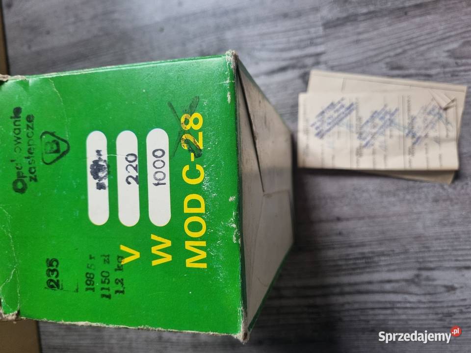 Żelasko elektryczne PREDOM DEZAMET 1985r PRL pomorskie