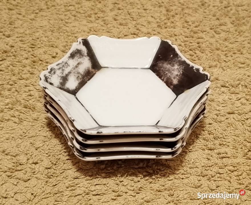 4 stare miseczki Volkstedt ok 19151934 porcelana Katowice