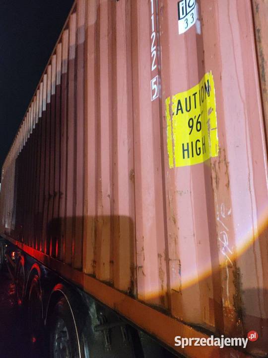 Kontener morski kontener magazynowy 40hc Gliwice