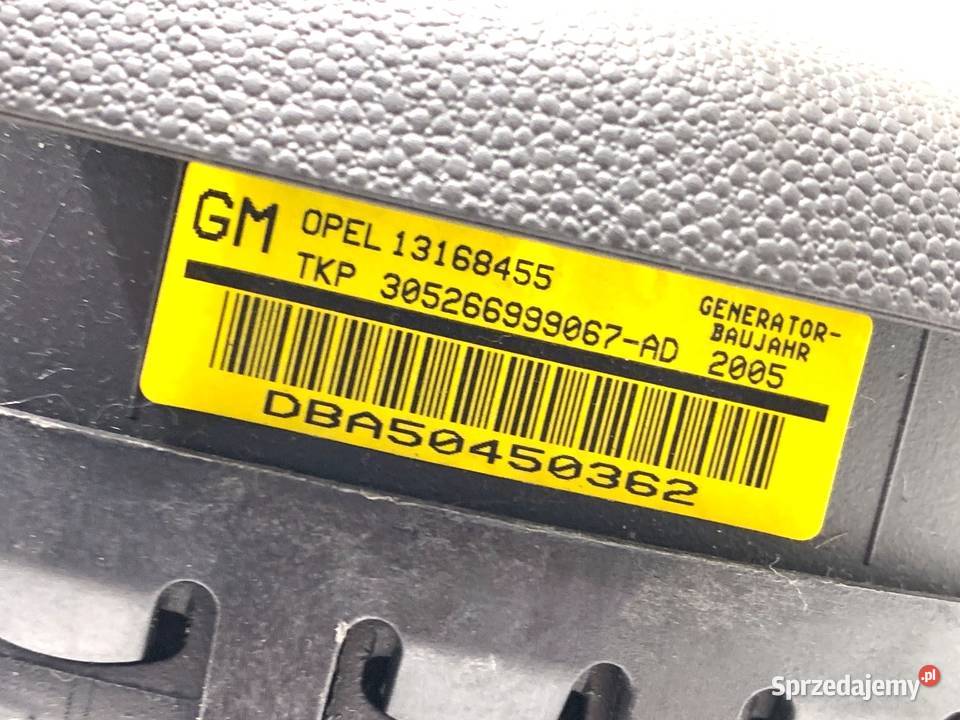 PODUSZKA POWIETRZNA KIEROWCY OPEL ASTRA H