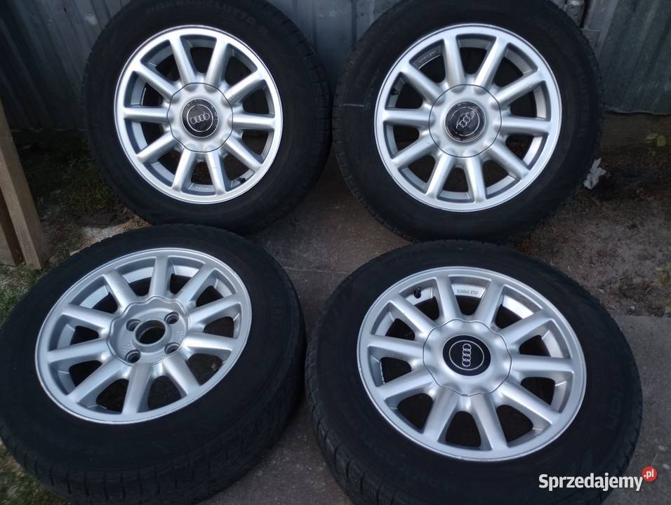 Alufelgi Audi 80 Oryginalne 15 4x108 Felgi 7j Samochodowe Opony i felgi Włocławek