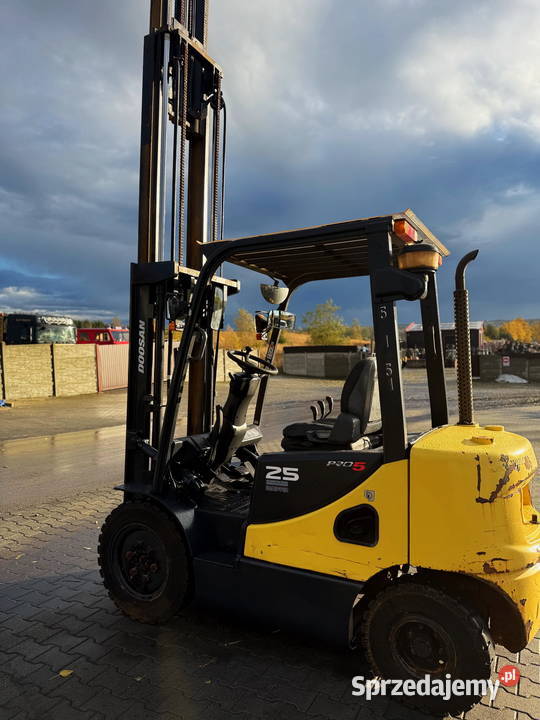 wózek widłowy DOOSAN D25S5 TRIPLEX 470m 2370mtg Działoszyn