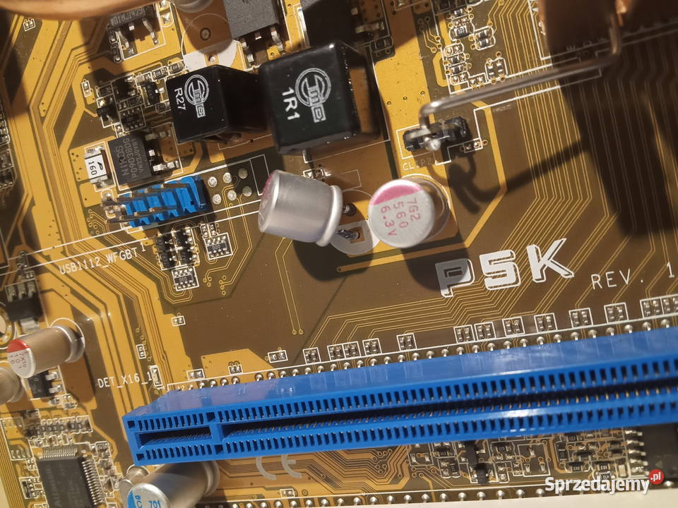 Płyta Główna ASUS P5K Procesor Intel C2D E4500 wielkopolskie Poznań