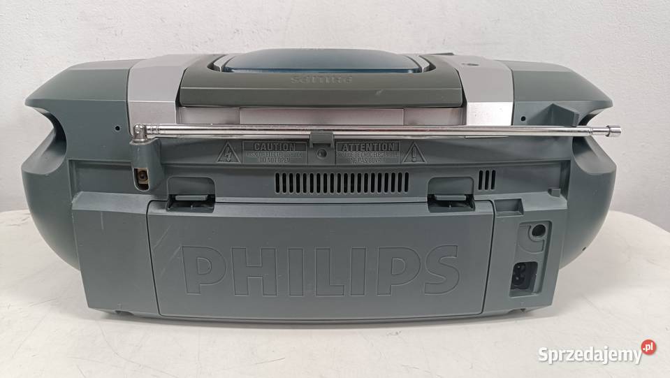 PHILIPS AZ1040 Radioodtwarzacz kasetowy z CD Poznań