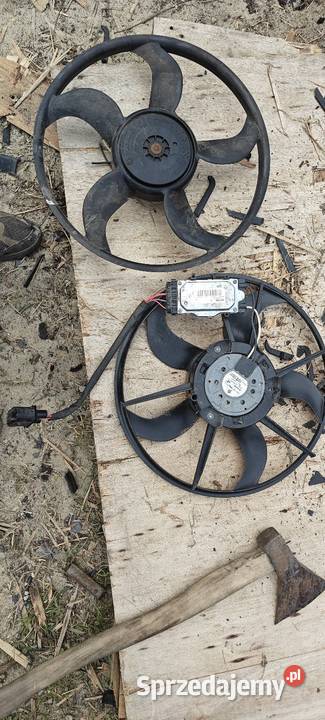 WENTYLATOR CHŁODNICY Z MODUŁEM VW CADDY III