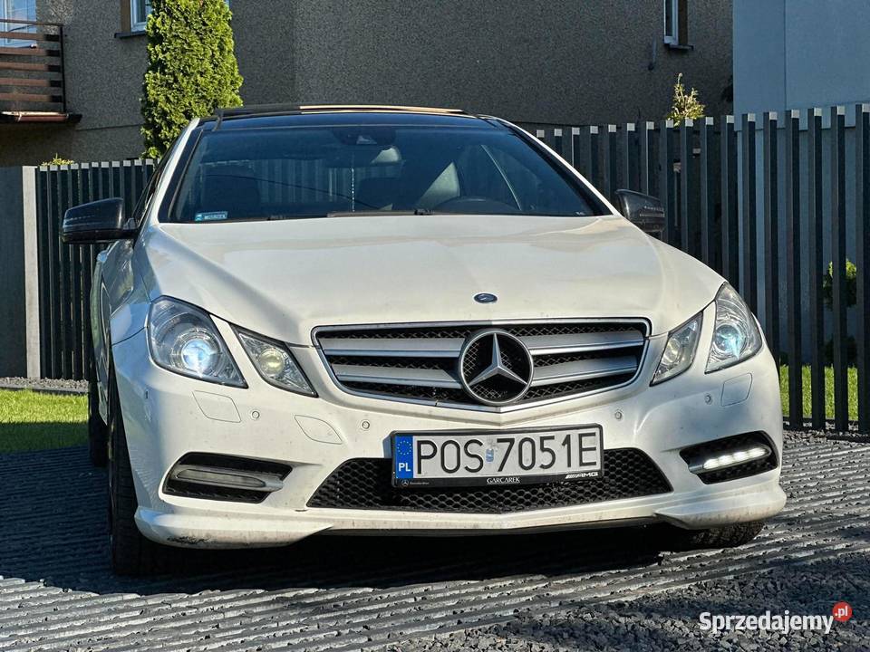 Mercedes E Coupe E220 CDI AMG Automat Zamiana Klasa E Ostrów Wielkopolski