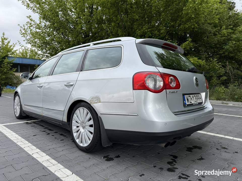 VW Passat B6 20TDI 170 Manual Highline relingi dachowe Ożarów Mazowiecki