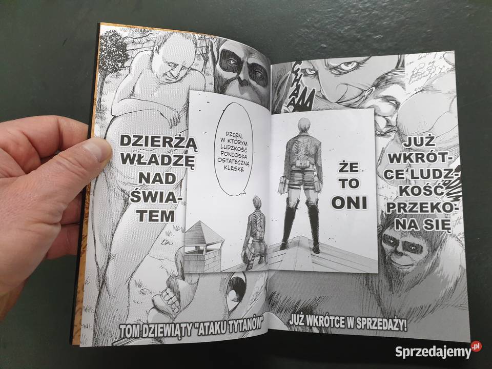 Atak Tytanów tom 8 Manga Gdynia