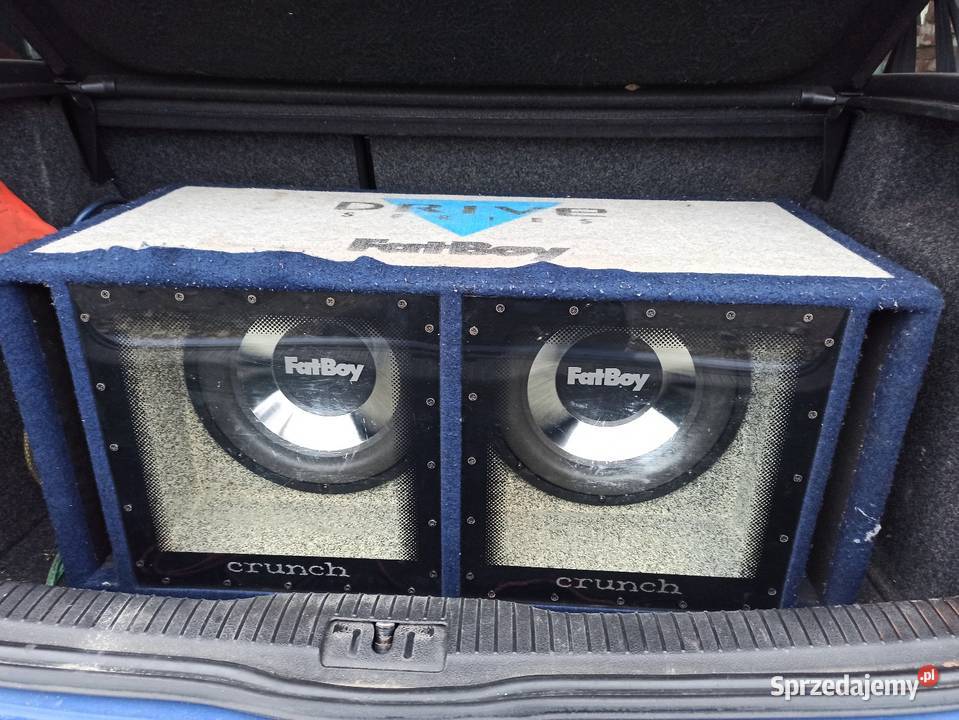 Skrzynia bassowa Crunch Fat Boy 2x400Rms Pniówek