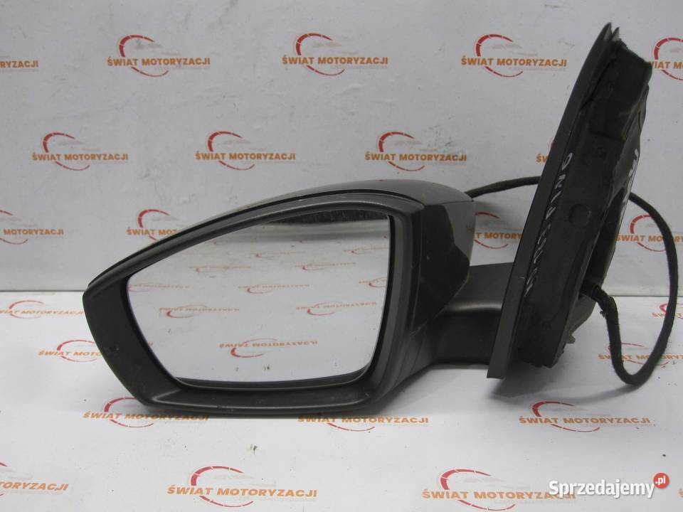 VW POLO 6R 16r lusterko lewe ANGLIK 6 PIN