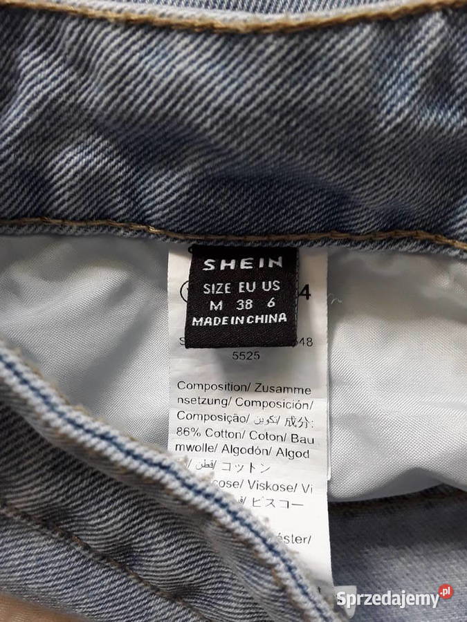 Shorty Shein rM niebieski Odzież damska mazowieckie Warszawa