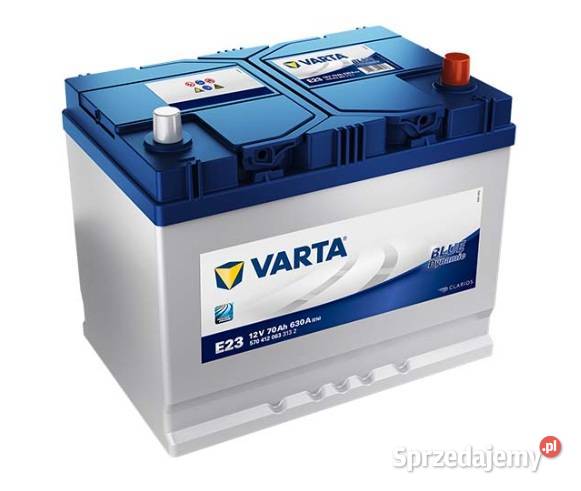 Akumulator VARTA Blue Dynamic E23 70Ah 630A EN P