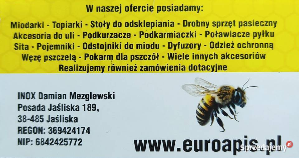 Pokarm pszczół SYROP APIFOOD 78 karton 28 Świeży Pszczelarstwo