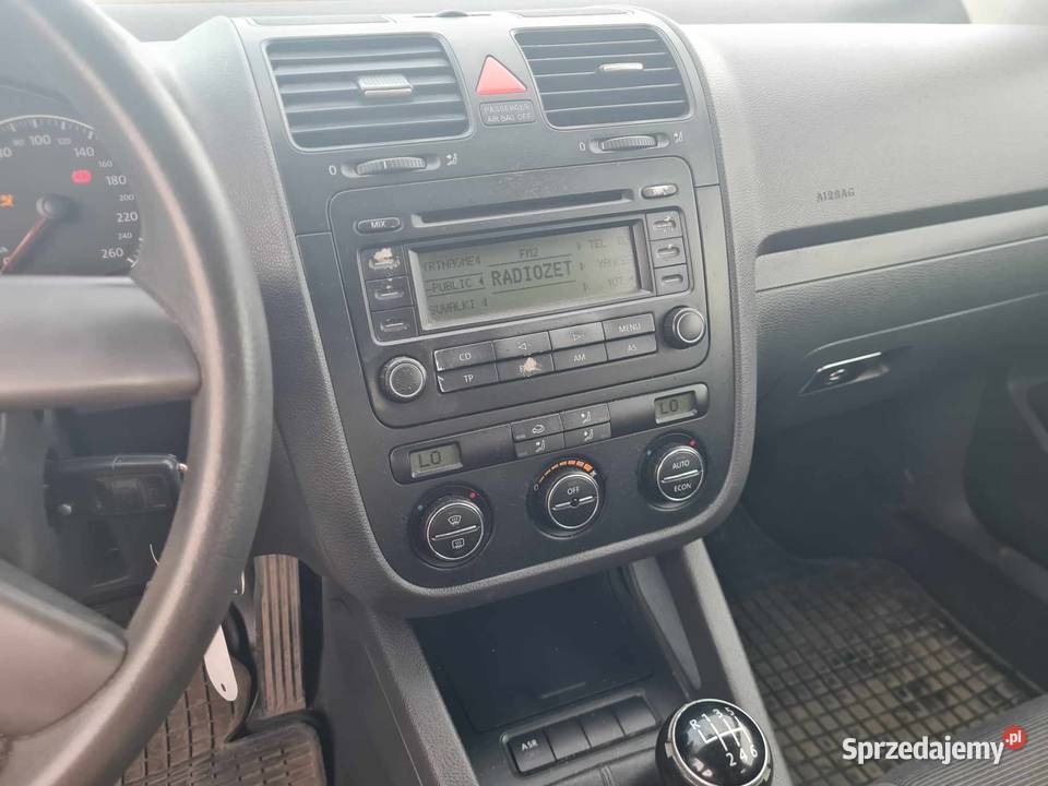 GOLF 5 SPRAWNY Z OPŁATAMI 2004r Volkswagen podlaskie Grajewo