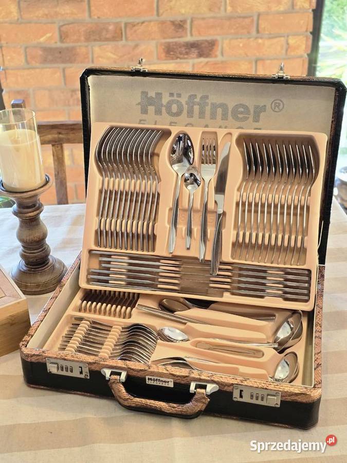 PROMOCJA 269 Walizka sztućce 72 elementy na 12