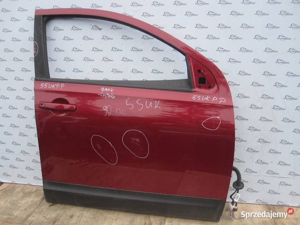 NISSAN QASHQAI I J10 LIFT 11r drzwi prawe przód
