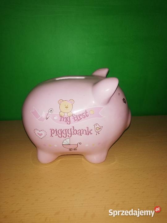 Porcelana skarbonka świnka Warszawa sprzedam