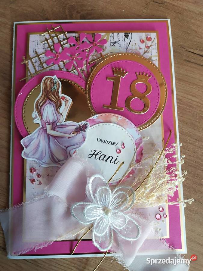 Kartki na 18 Rękodzieło Konin