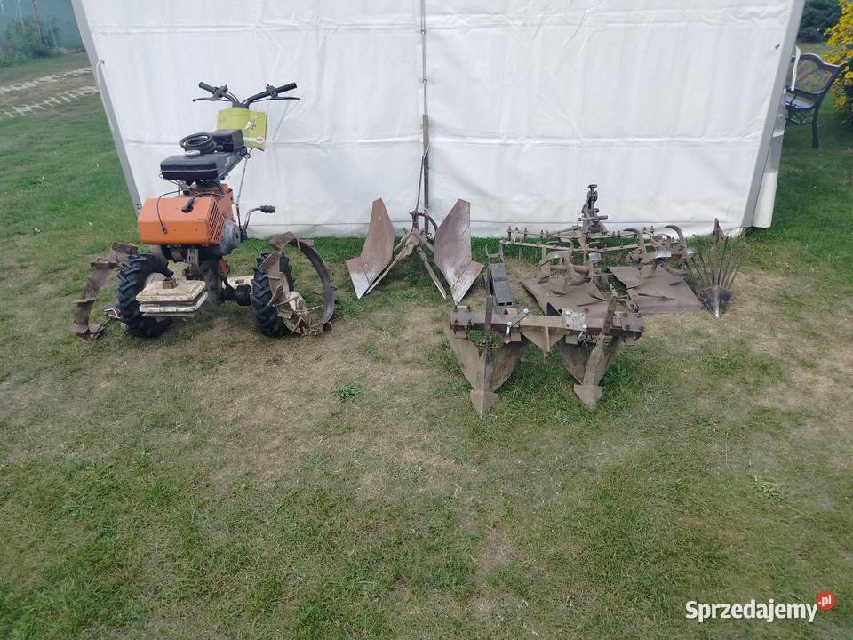 Traktorek ogrodowy z osprzętem mazowieckie Krasnosielc