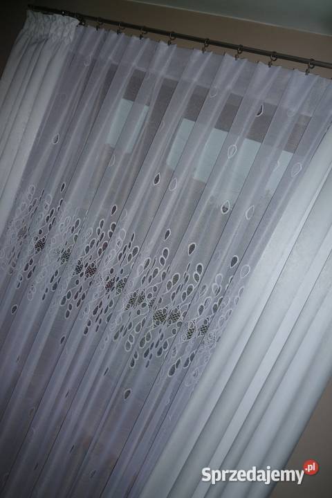 Firana żakardowa haftowana Częstochowa sprzedam