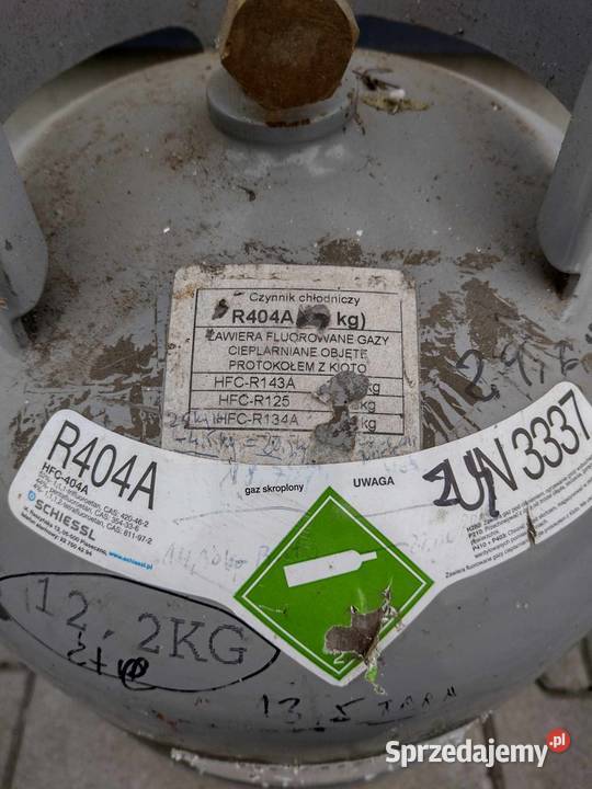 Czynnik chłodniczy R404A pełna butla Ostrów Wielkopolski