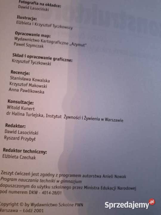 Jestem konstruktorem technika podręczniki Warszawa