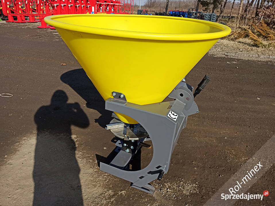 Nowy Rozsiewacz do nawozów nawozu Lejek 1 Łęczna