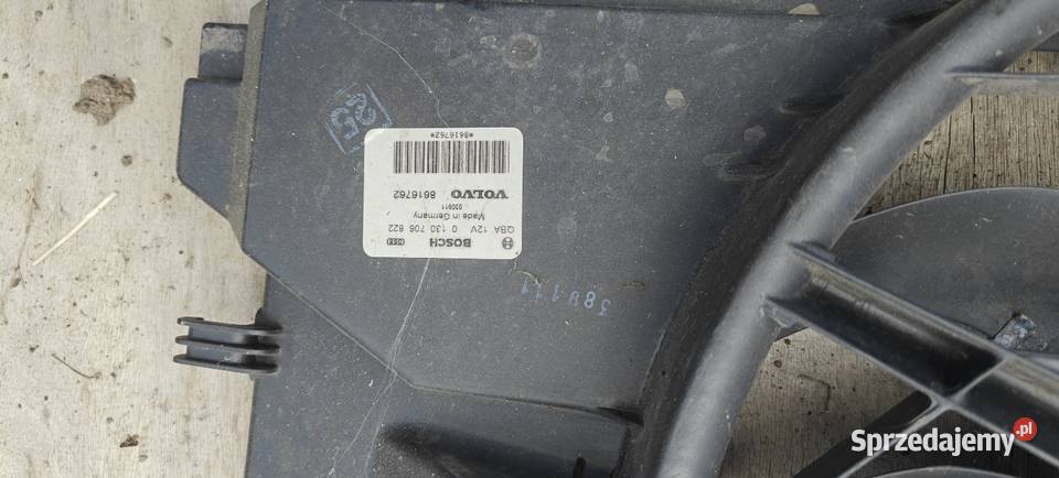 Wentylator ochotnicy Volvo Turbo S60 S80 V70 Siechnice