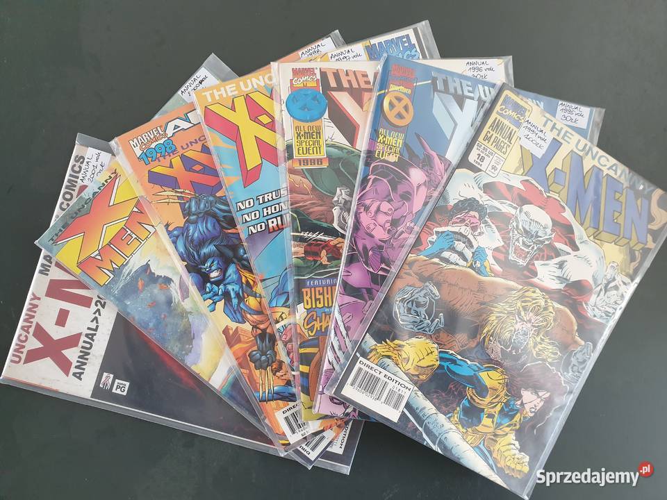 The Uncanny XMen Annual 7 komiksów Marvel USA Gdynia
