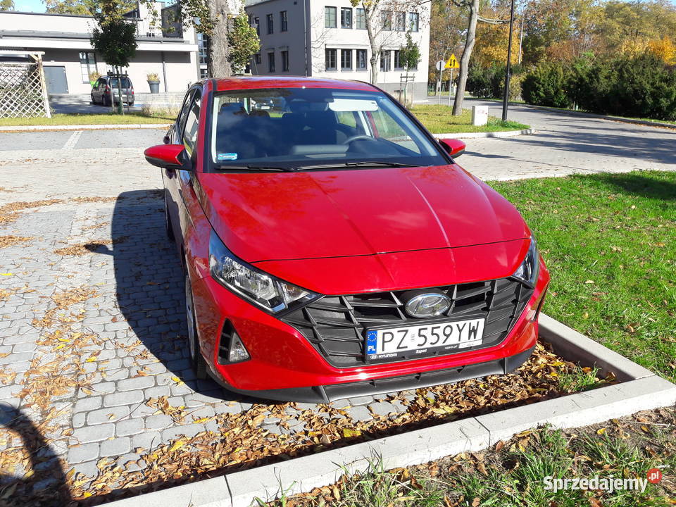 Hyundai I20 salonowy czerwony Września