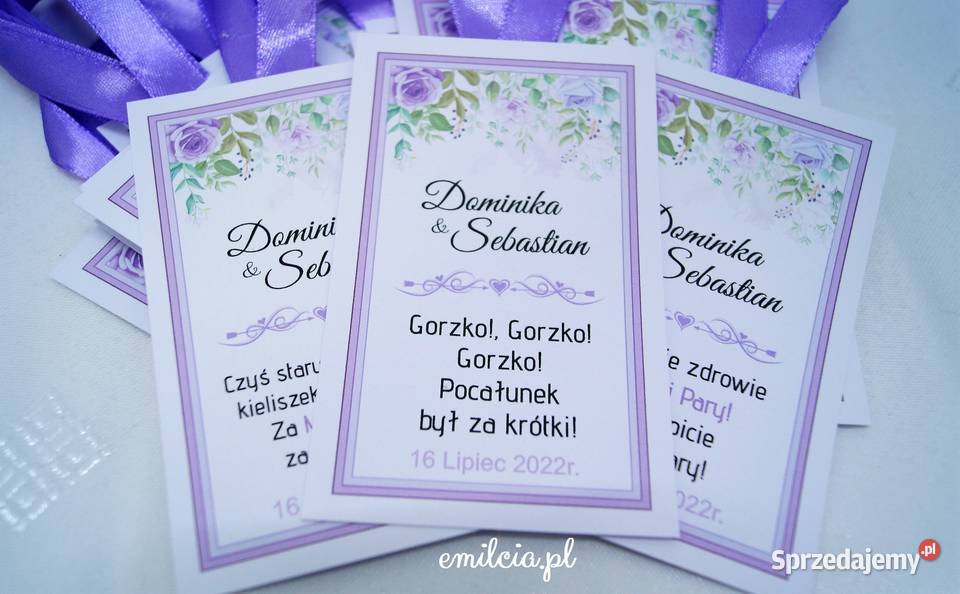 Zawieszki na butelki wykonane na zamówienie z Pozostałe Zielona Góra