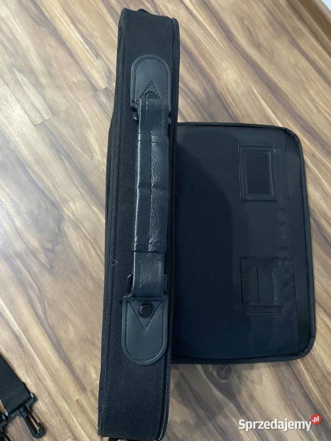 Czarna torba na laptopa na ramię i do ręki stan mazowieckie Płock sprzedam