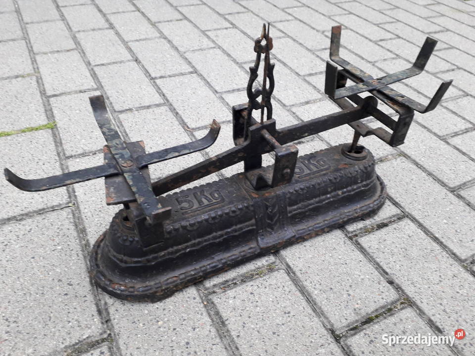 Stara żeliwna waga 5