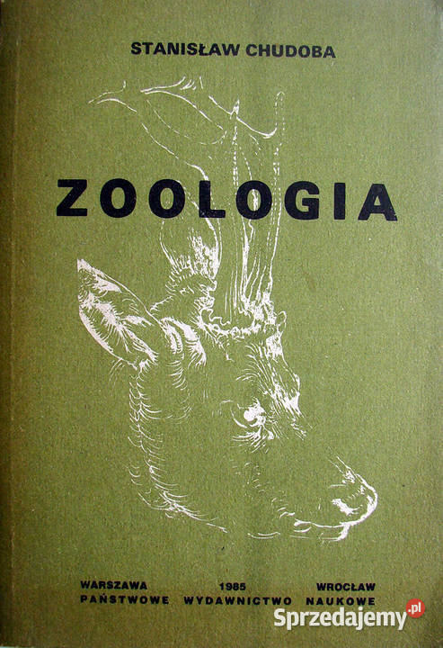 Zoologia Stanisław Chudoba Wyd IV biologia, ekologia Książki naukowe i popularnonaukowe Limanowa