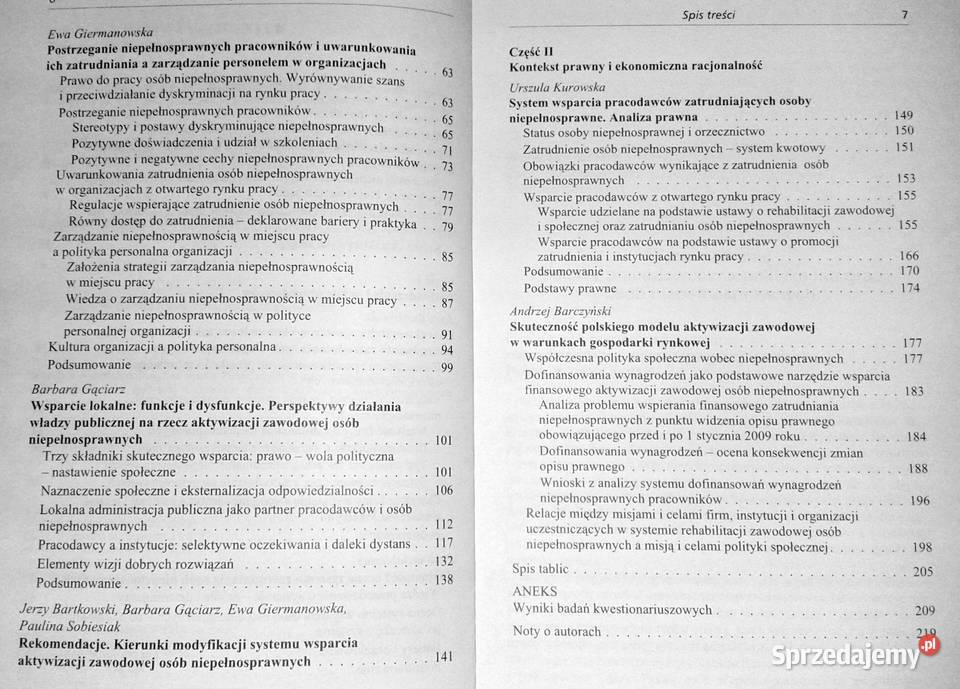 Zatrudniając niepełnosprawnych Barbara Gąciarz lubelskie Chełm