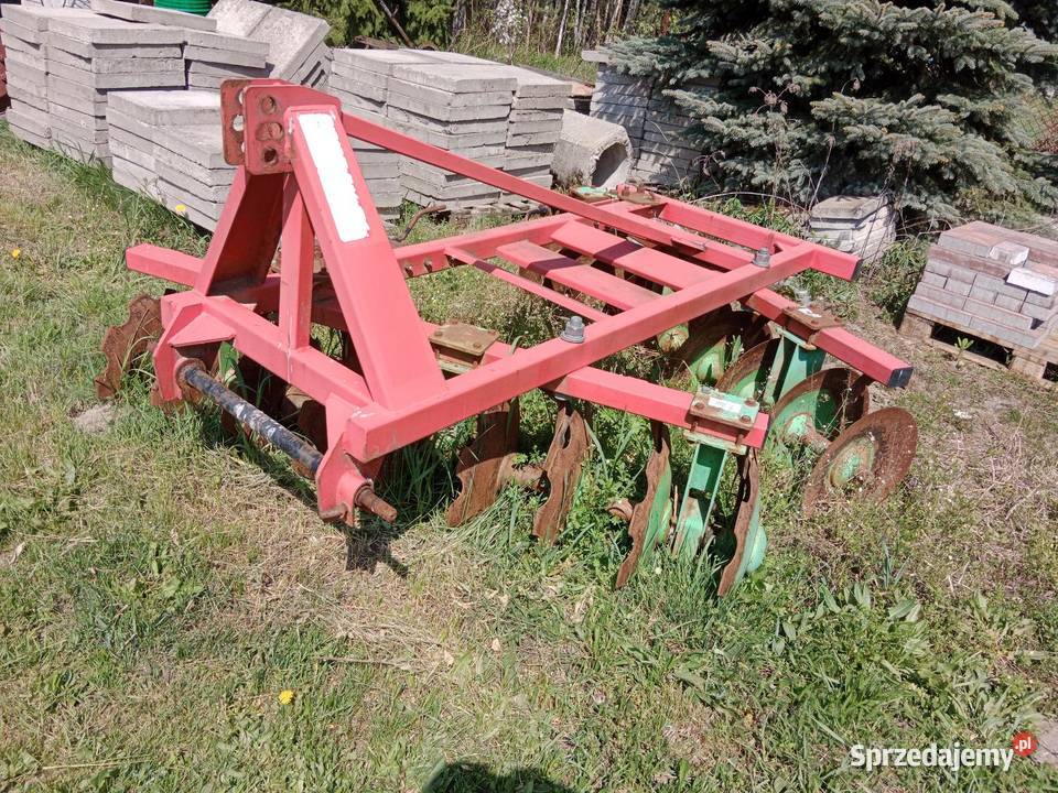 Brona talerzowa Grassrol nieuszkodzony podkarpackie Dulcza Mała