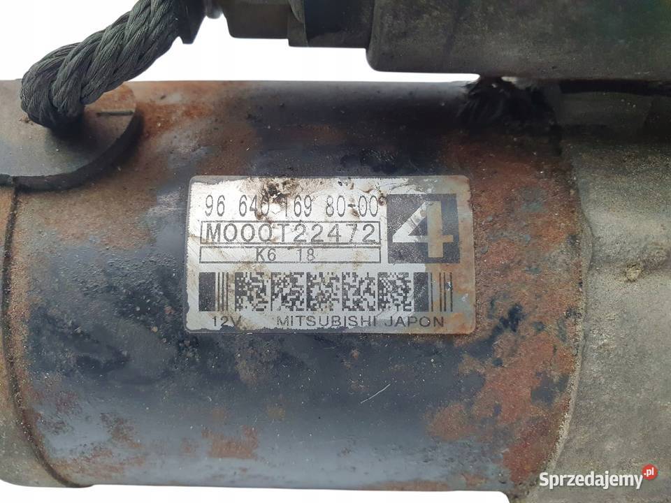 ROZRUSZNIK Peugeot Partner 16 HDI 9HZ M000T22472 osobowe lubelskie