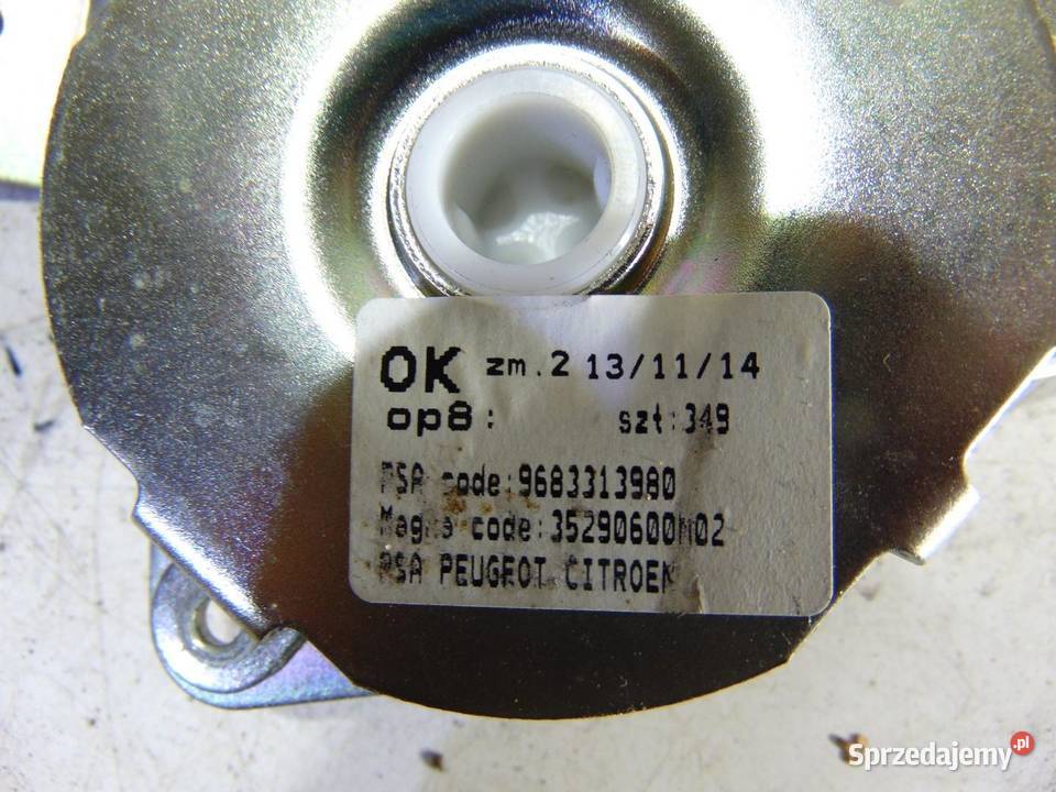 MECHANIZM BURTY KLAPY PRAWY TYŁ 3008 9683313980 osobowe sprzedam