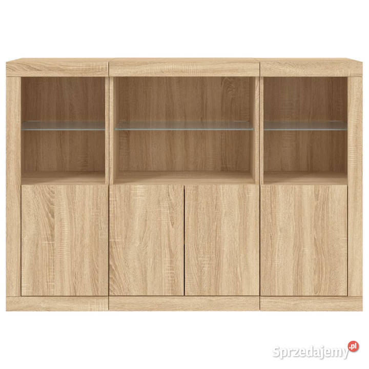 Szafki z oświetleniem LED 3 dąb sonoma WM3209109