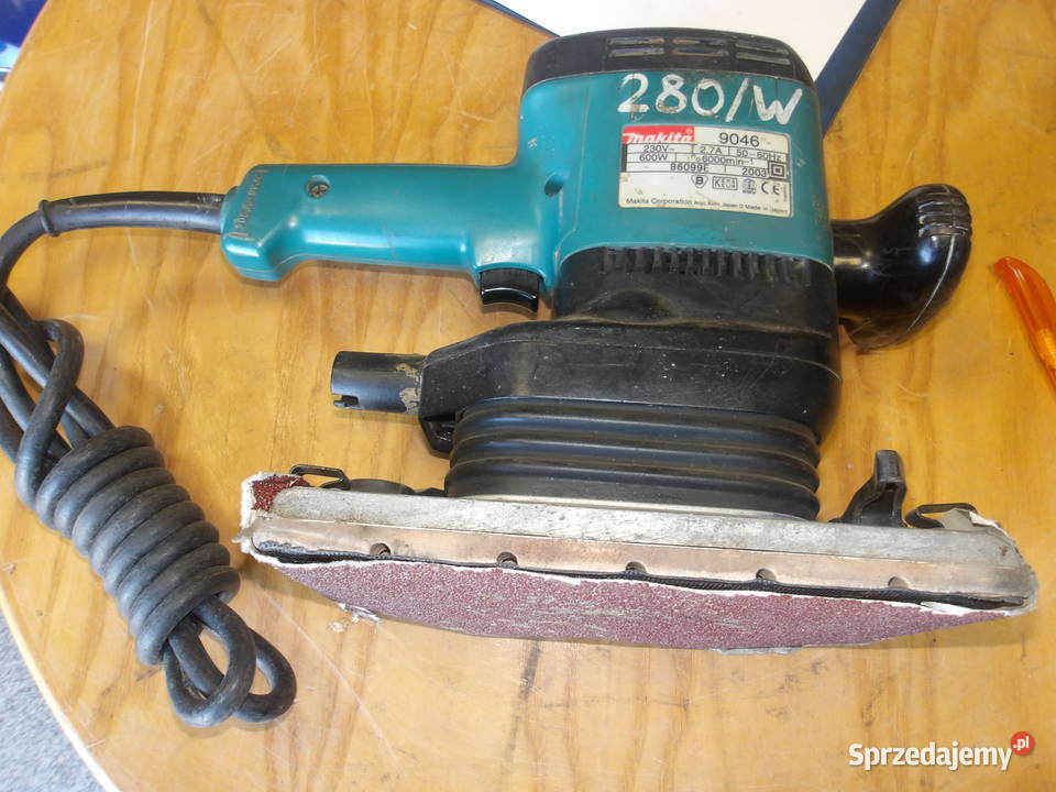 MAKITA 9046 szlifierka oscylacyjna 600W Szlifierki oscylacyjne Pleszew