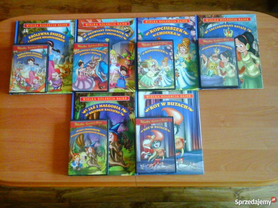 Wielka kolekcja bajek dvd Książki dla dzieci Książki dla dzieci Siemianowice Śląskie sprzedam