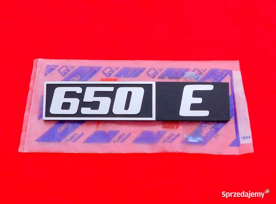 NOWY emblemat znaczek logo napis 650E Polski małopolskie Tarnów