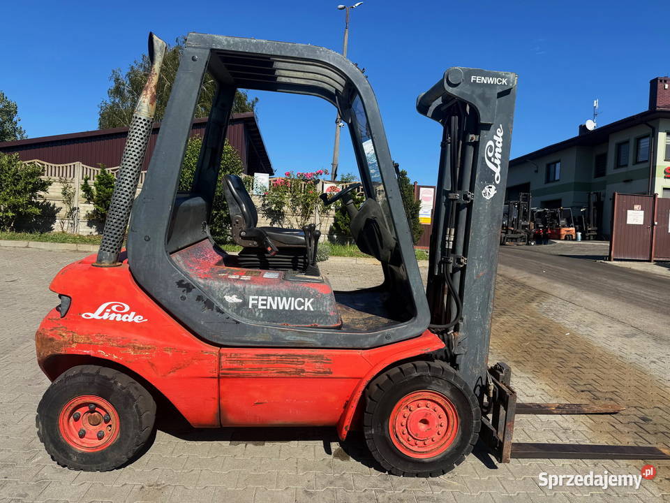 wózek widłowy LINDE H20D Perkins Triplex 460m Działoszyn sprzedam