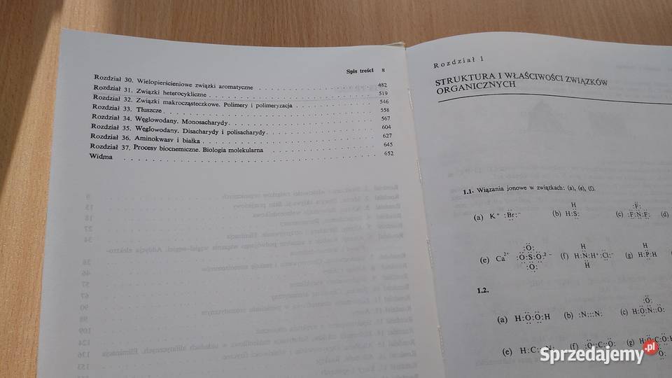 Chemia organiczna rozwiązywanie problemów pomorskie Gdańsk